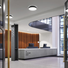 Project: BC Noho | Product: Curved 17.5mm Glazing with Edge Affinity doors