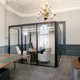 Project: Argyll Pall Mall | Products: Adaptable Meeting Room 4 person 3x3m