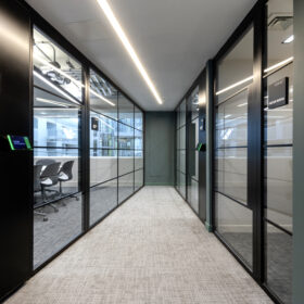 Project: Global Investment Corporation | Shoreditch Optima 117 Plus, Revolution 100, Edge Affinity & Elite Affinity doors