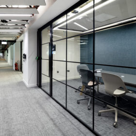 Project: Global Investment Corporation | Shoreditch Optima 117 Plus, Tech Panel & Edge Affinity door