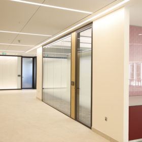 Project: Shell | Product: Revolution 100 and Elite Affinity doors with Tech Panels