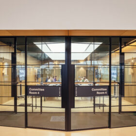 Project: City Hall | Shoreditch Edition Kinetic Aero bi parting doors and side screens