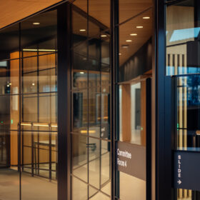Project: City Hall | Shoreditch Edition Kinetic Aero bi parting doors and side screens