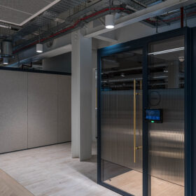 Project: Financial Technology firm | Products: Adaptable Meeting Room