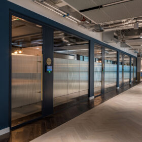 Project: Financial Technology firm | Products: Revolution 54 Plus double glazed partitions