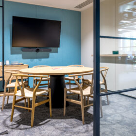 Project: Harwell Campus Quad Two | Revolution 54 Plus - Shoreditch Edition Partition with Edge Symmetry Doors