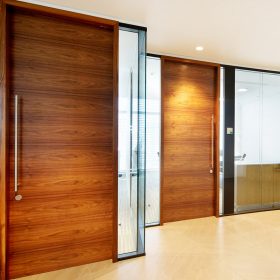 Office Timber Doors