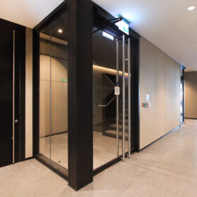 Project: Lucent | Products: Technishield 65 Promat Single Door with side panel EI30
