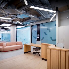 Project: TikTok | Revolution 100, Tech Panel & Axile Clarity doors with lever handles