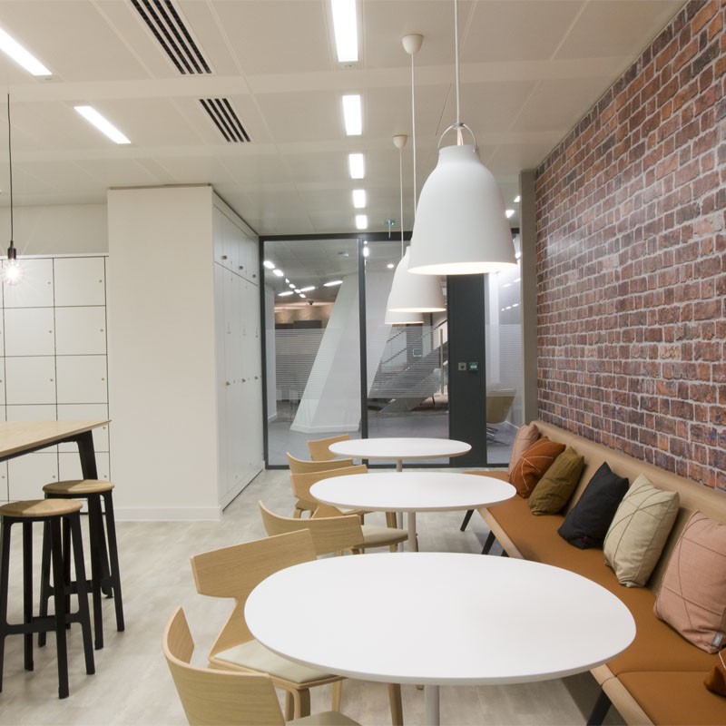 coworking office space with minimalist design concepts
