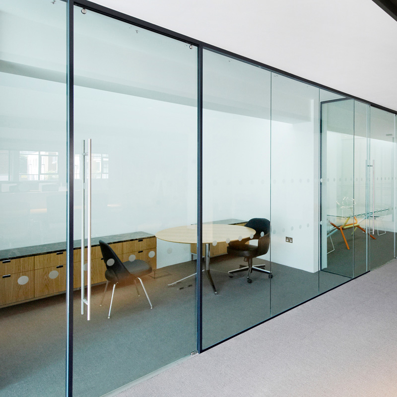 Office Partitions: Sliding Glass Doors