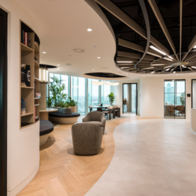 Project: Overbury Manchester | Revolution 54 Plus Double Glazed Partitioning - Shoreditch Edition with Edge Symmetry Double Glazed Doors